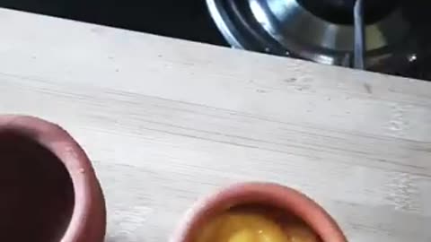 Indian style mango ice cream