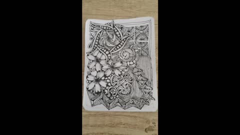 Zentangle art