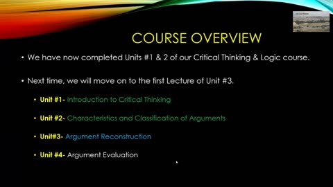 Critical Thinking & Logic (Lecture #5)- Inductive Arguments