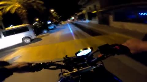 MT-09 CRAZY RIDE (NIGHT) (POV) (MUST WATCH)