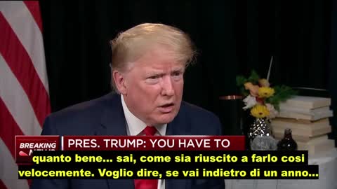 INTERVISTA A TRUMP SU ELON MUSK