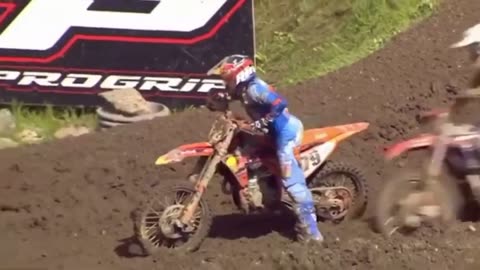 The best moments of MX2 Race 1 Sweden 2023