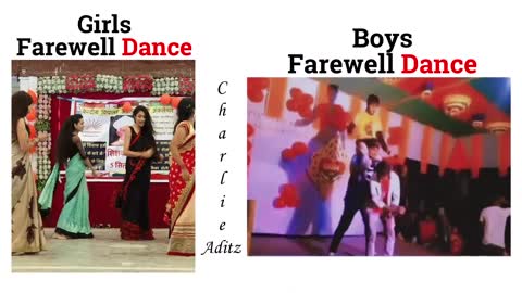 Girls Farewell Dance Vs Boys Farewell Dance !! Memes #viralmemes