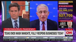 Dr Anthony Fauci On States Lifting Mask Mandates