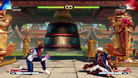 Street Fighter V - Sakura New Combos ( Last Season 2022 )