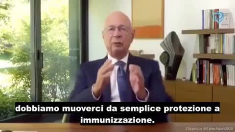 CLAUS SCHWAB: Dobbiamo immunizzare l'internet come le persone