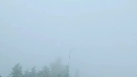 Foggy Weather on Hazara Motorway Mansehra