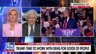 Newt Gingrich Lists Reasons Why Trump Feels He Can Flip Major Blue State Red