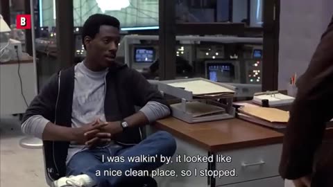 Beverly Hills Cop | Thrown Out Of A Window Scene