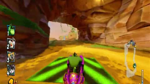 Green Fixed Rilla Roo Skin Gameplay - Crash Team Racing Nitro-Fueled