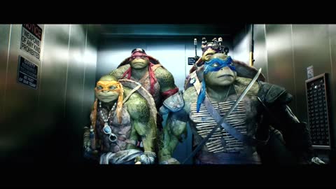 TEENAGE MUTANT NINJA TURTLE Clip - Elevator Freestyle (2014)