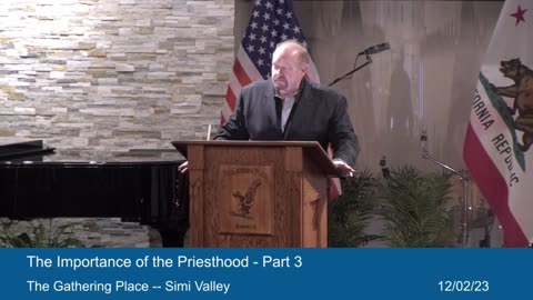 The Importance of the Priesthood - Part 3