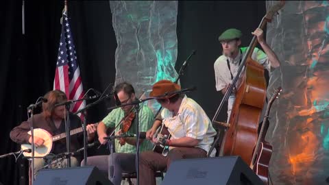 Old-Time music String Band Bucking Mules concert - 2014 CBA Father's Day Festival