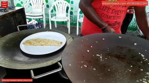 Bombay Omelette Curry || Amul Butter Egg Recipe || Street Food Surat || Mouth Watering Street Food