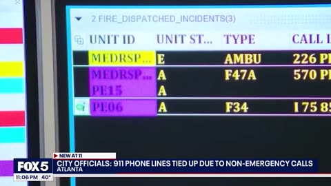 911 calls have skyrocketed the past year..😁