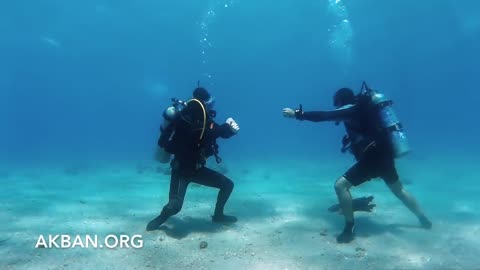 Scuba Diving Underwater Ninjutsu - scuba diving kata