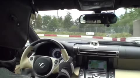 LFA: Peak track finesse, V10 roar, Yamaha tuned, light, agile at the ’Ring