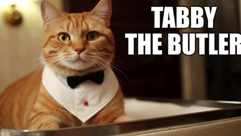 Tabby, the Butler | Short Story Fridays