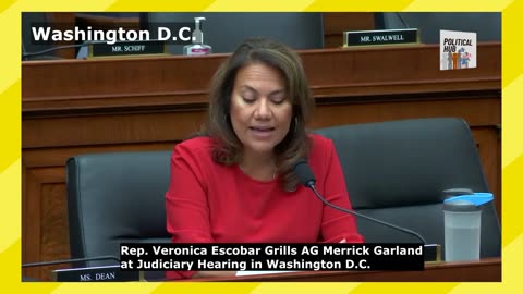 Rep. Veronica Escobar Grills AG Merrick Garland at Judiciary Hearing in Washington D.C.