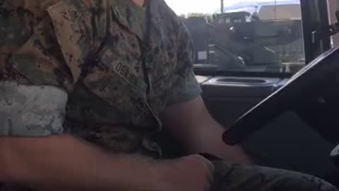 Marines get pulled over