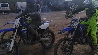 My brother testing he's new 250cc yamaha