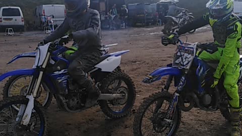 My brother testing he's new 250cc yamaha