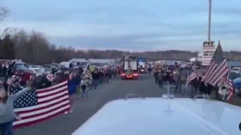 PEOPLES CONVOY GROWING BY THE DAY and is close to DC