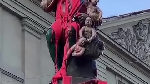 Satanic Statue In Switzerland since 1545