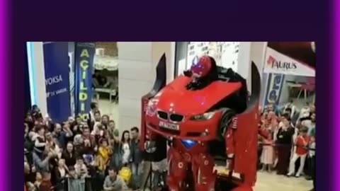 🚗✨ Unbelievable! brought Transformers to life! 🤯