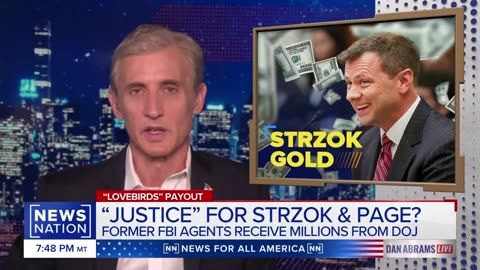 Two former FBI agents to receive millions from DOJ | Dan Abrams Live | U.S. NEWS ✅