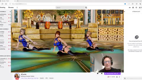 Anthony Cumias Twitch Stream when the GF is out