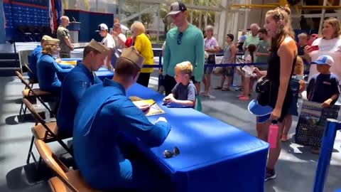 Blue Angels Autograph Session