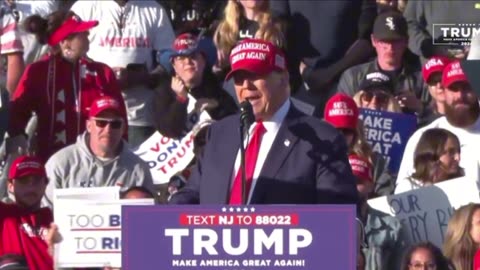 PRESIDENT TRUMP IN WILDWOOD NEW JERSEY