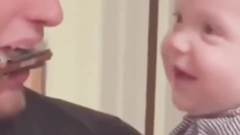 Why The Baby Slaps His Father? - Funny Baby Short