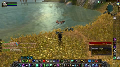 World of Warcraft Classic Doing Druid Stuff Fishing