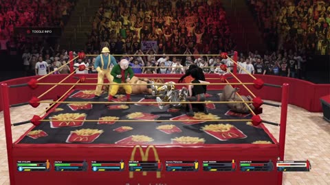 WWE 2k24 Monsters and Villians gameplay