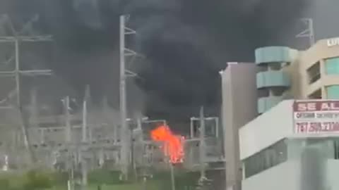 ⛔️ Black out in Puerto Rico and explosion!