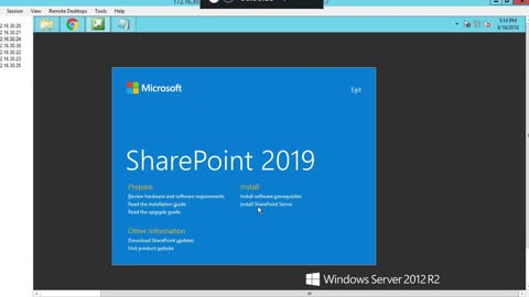 Setup Microsoft SQL and Microsoft SharePoint #getajobintech