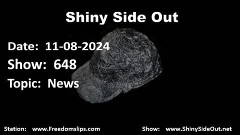 Shiny Side Out - 648 - News - 11th August 2024