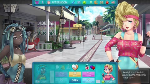 polly all dialogue events pairs Huniepop 2 Double date