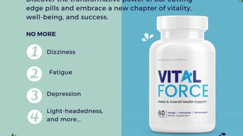 Unlock Limitless Potential: Supercharge Your Immune System with Vital Force Pills!