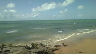 Recording the sea, waves and rocks from side to side, very beautiful [Nature & Animals]