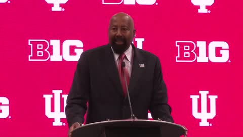 IU Men's Basketball Head Coach Mike Woodson Addresses the Media