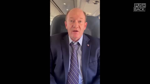 Aaron Mate removed from train for questioning Sen. Coons about Gaza