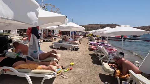 🇹🇷 BODRUM Gümbet Beach Paradise Corner 🌴