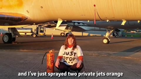 Cringeworthy JSO eco-muppets brag about spraying private jet