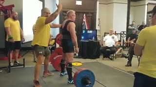 711 lb DL attempt at APF nationals 2021 - miss