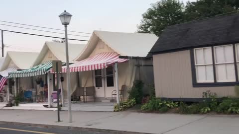 Tent City Ocean Grove NJ summer of 2022