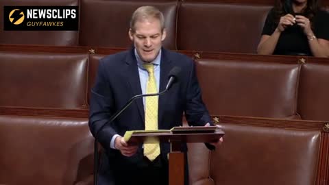 Rep Jim Jordan Slams Democrat For Censuring Paul Gosar