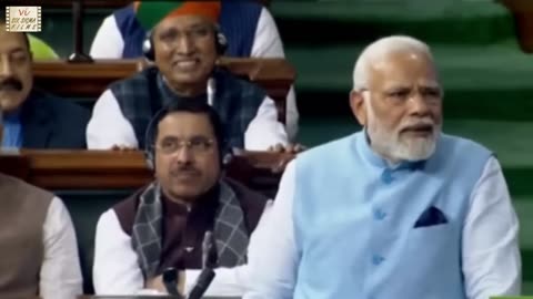 PM Narendra Modi Funny Moments During His Speech in Parliament | Latest Video 2023